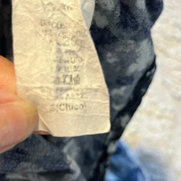 Audrey 3+1 FLORAL Blue /White Print ROMPER - Picture 4 of 5